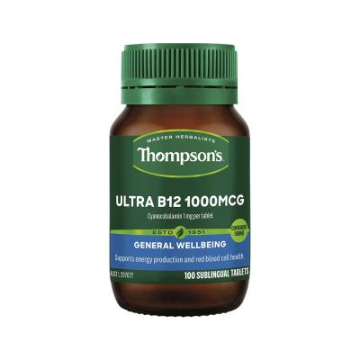 Thompson's Ultra B12 1000mcg Sublingual 100t